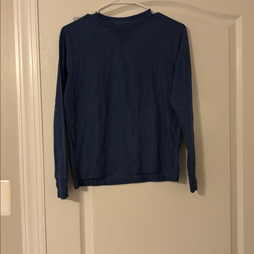 Blue Long Sleeve Athleta Girl Shirt